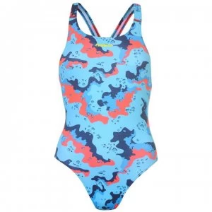 image of Maru Vault Back Swimming Costume Ladies - Mercury Rising