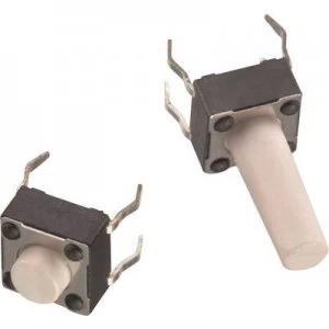 Image of Wuerth Elektronik WS TSS 430156050726 Pushbutton 12 Vdc 0.05 A 1 x OffOn momentary