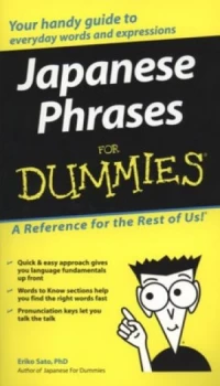 Image of Japanese Phrases for Dummies by Eriko Sato Paperback