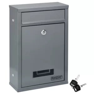 Image of Mailbox Silver 32x22x9cm