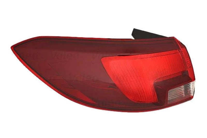 Image of VALEO 047071 Rear light Outer section, with bulb holder, Left, with bulbs Combination Rearlight (391)