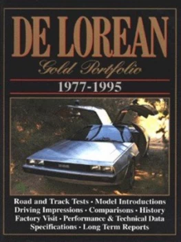 Image of De Lorean by R. M Clarke Paperback