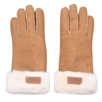 Image of Ugg Turn Cuff Gloves - Chestnut CHE