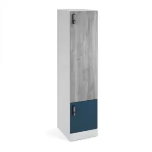 image of Flux 1700mm high lockers with two doors (larger upper door) - RFID lock