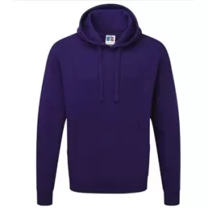 Image of Russell Colour Mens Hooded Sweatshirt / Hoodie (2XL) (Purple)