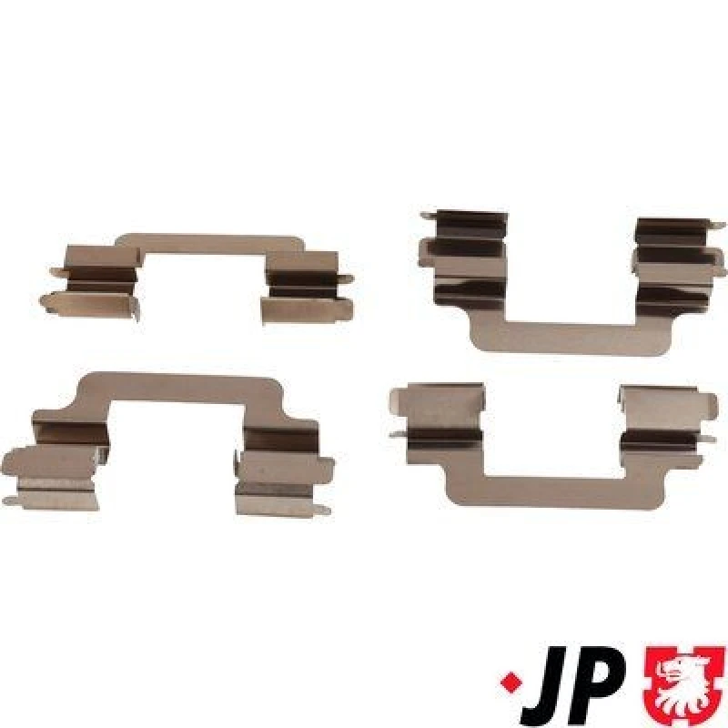 Image of JP GROUP Brake pad fitting kit JP GROUP 3764001110