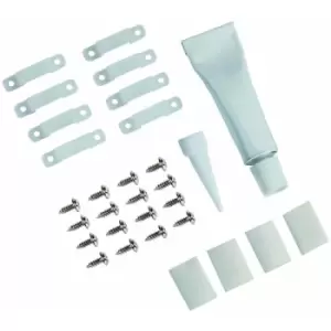 image of Loops - LED Strip Tape Repair / Jointing Kit Glue Nozzle Heat Shrink Clips Screw