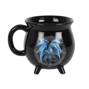 image of Yule Colour Changing Cauldron Mug by Anne Stokes