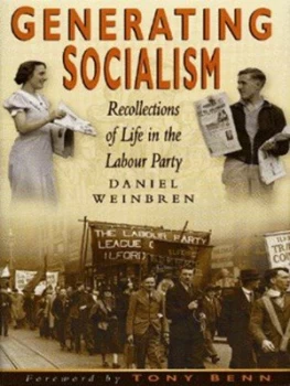 Image of Generating Socialism by Daniel Weinbren Hardback