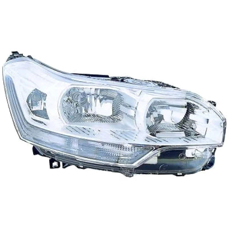 Image of DIEDERICHS 4062980 Headlights H7/H7/H1, Right, with motor for headlamp levelling Headlight (259)