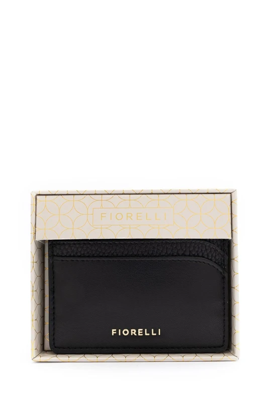 Image of FIORELLI Womens Marnie Card Case Box Set in True Black True Black Female One Size