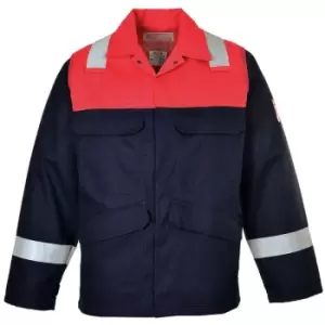 Image of Portwest FR55NARL - sz L Bizflame Plus Jacket - FR55 Navy - Navy