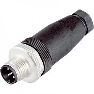 image of Sensor actuator connector M12 Plug straight No. of pins RJ