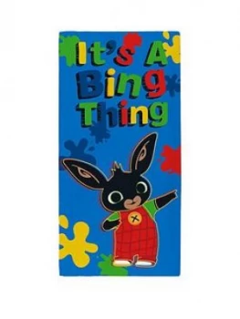 image of Bing Bunny Bing Bunny ItS A Bing Thing Towel