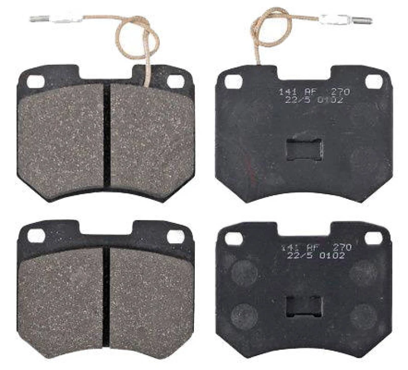 Image of A.B.S. 36137 Brake pad set with integrated wear sensor Brake Pad Set,disc brake (402)