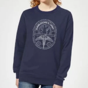 Image of Harry Potter Dumblerdore's Army Womens Sweatshirt - Navy - L