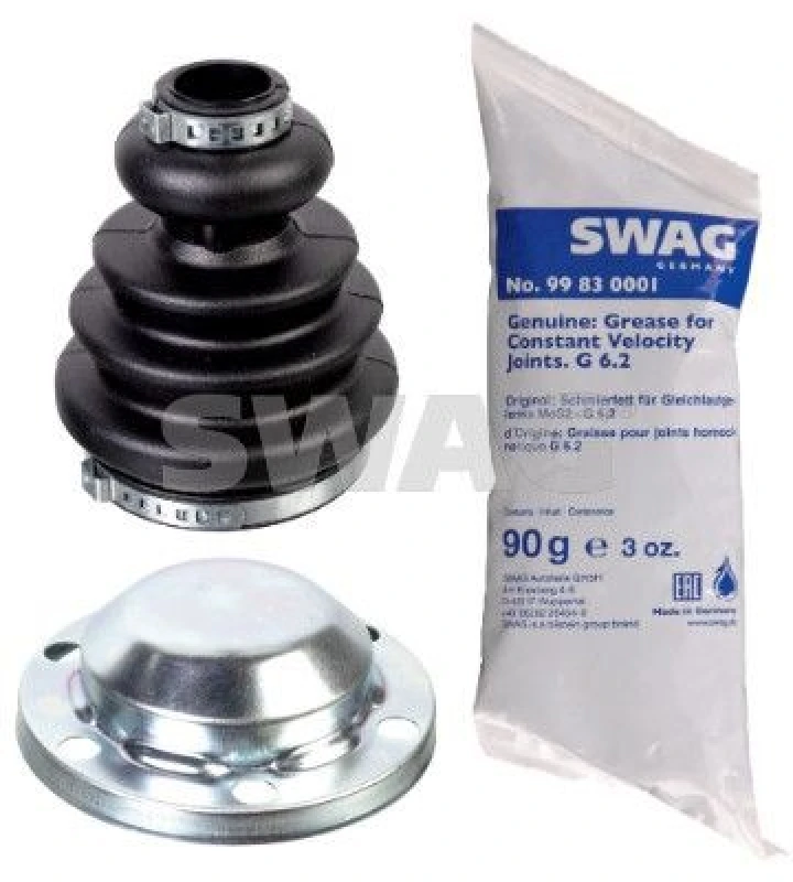 Image of CV boot kit, drive shaft SWAG 33 10 3315