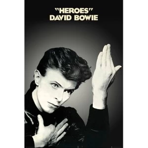 Image of David Bowie Heroes Maxi Poster