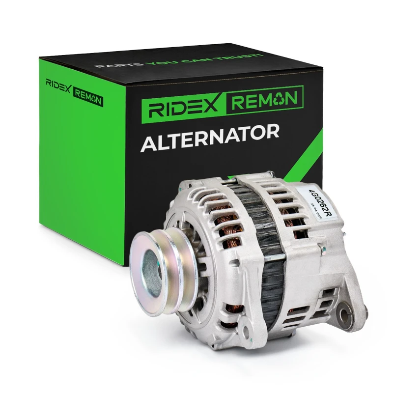 Image of RIDEX REMAN 4G0262R Generator Alternator Charging Current: 90A, Voltage: 12V Alternator (4)