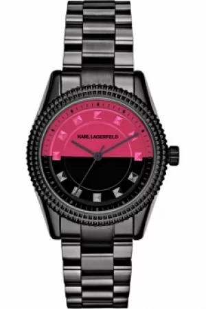 image of Ladies Karl Lagerfeld Petite Stud Watch KL2816