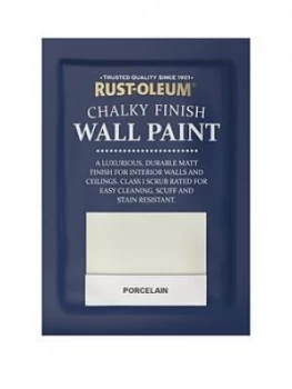 Image of Rust-Oleum Rust-Oleum Chalky Wall Paint 10ml Tester Sachet Porcelain