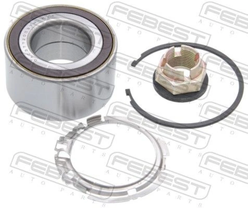 Image of Wheel bearing kit FEBEST DAC37720037M-KIT