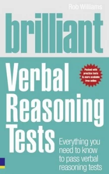 Image of Brilliant Verbal Reasoning by Rob Williams Book