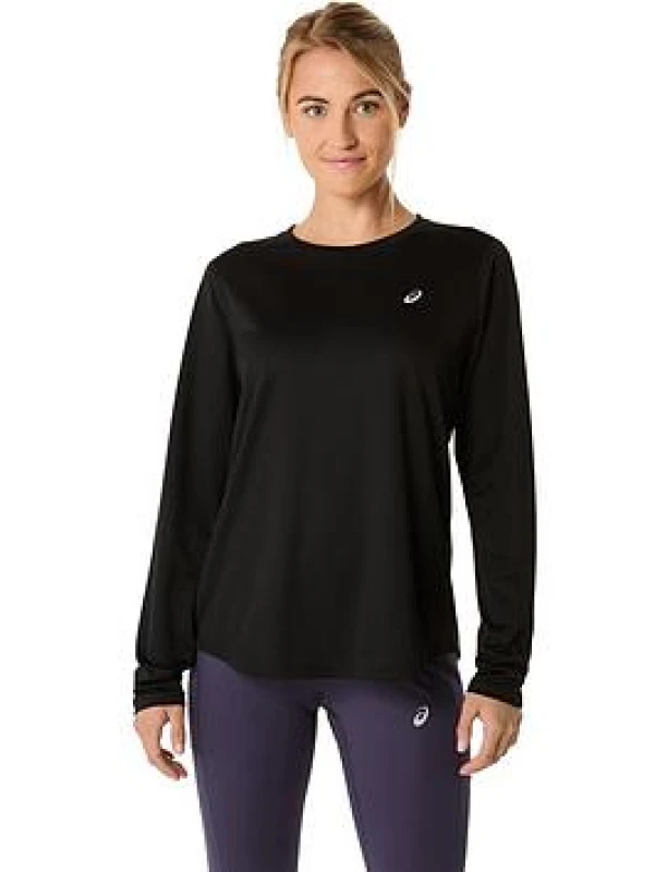 Image of ASICS Womens long sleeve T-Shirt Asics Core Noir Female S