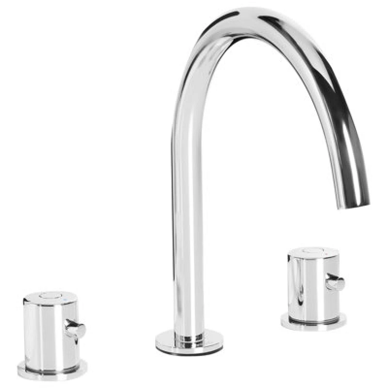Image of Beliani Basin Mixer Tap Pilcomayo Brass Silver