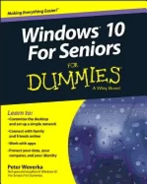 Image of windows 10 for seniors for dummies
