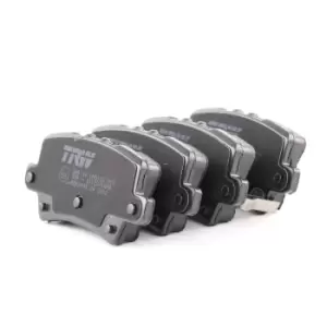 Image of TRW Brake pad set HONDA GDB3408 43022SMGE00,43022SMGE01,43022SMGE02 43022SMGE03,43224SMGE01