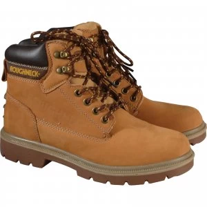 Roughneck Mens Tornado Safety Boots Wheat Size 11