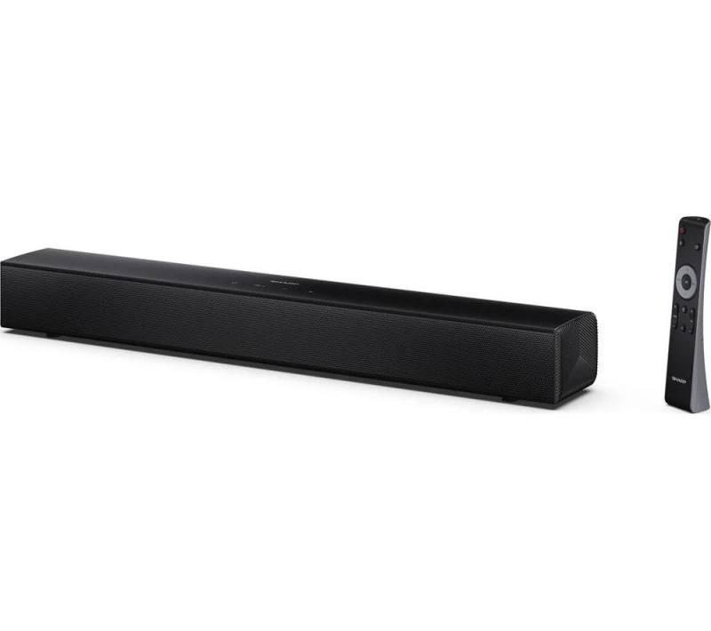 Image of Sharp HT-SB121 2.0 Sound Bar, Black 4550556175005