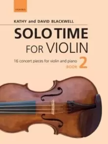 Image of Solo Time for Violin Book 2 + CD : 16 concert pieces for violin and piano