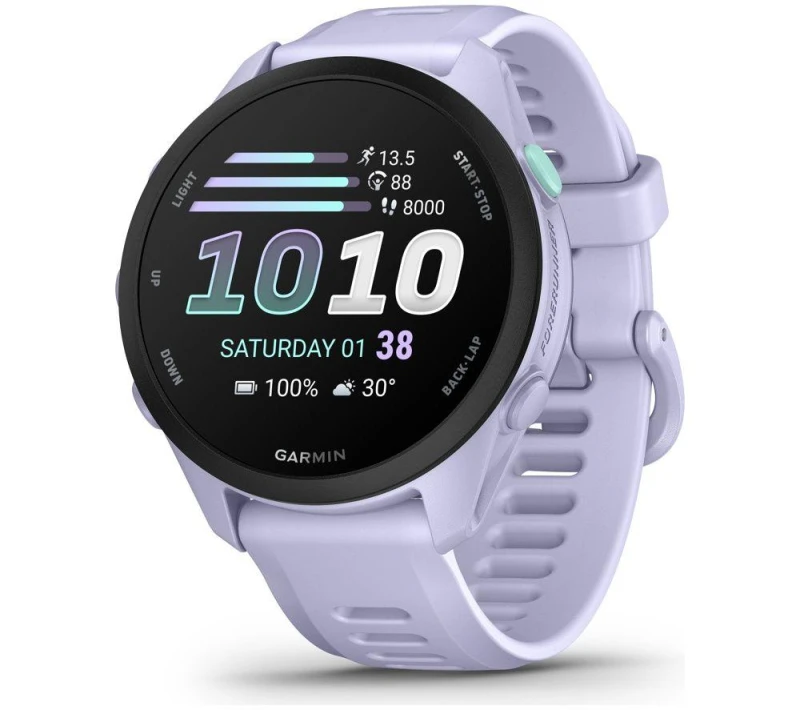 Image of Garmin Forerunner 70 Sports Watch Cool Lavender, 43 mm, Purple 753759368388