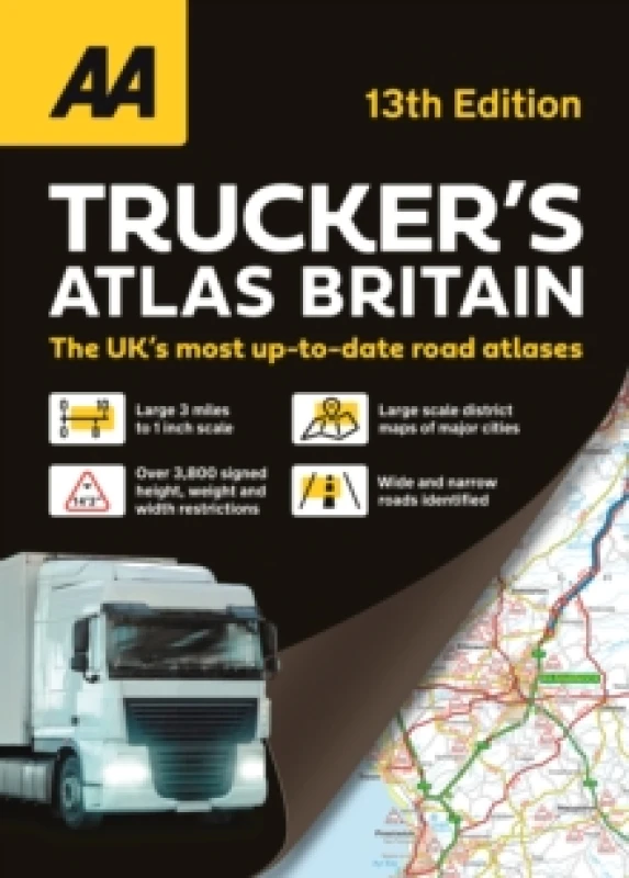 Image of AA Trucker's Atlas Spiral bound