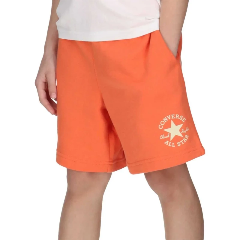 Image of Converse Children's shorts Converse Core Orange Unisex 13/15 ans