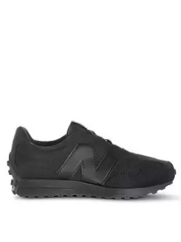 Image of New Balance Childrens 327, Black, Size 10 Younger