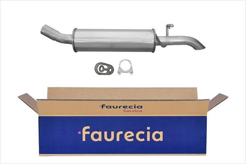 Image of Rear silencer HELLA 8LD 366 029-731