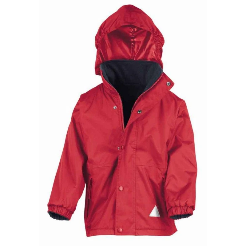 Image of Result StormDri 4000 Reversible Jacket in Red Size: 2-3 Years Red Unisex 2-3 Years