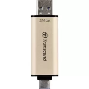 image of Transcend JetFlash 930C USB stick 256GB Gold TS256GJF930C USB 3.2 (Gen 1), USB-C