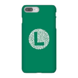 Image of Nintendo Super Mario Luigi Items Logo Phone Case - iPhone 8 Plus - Snap Case - Gloss