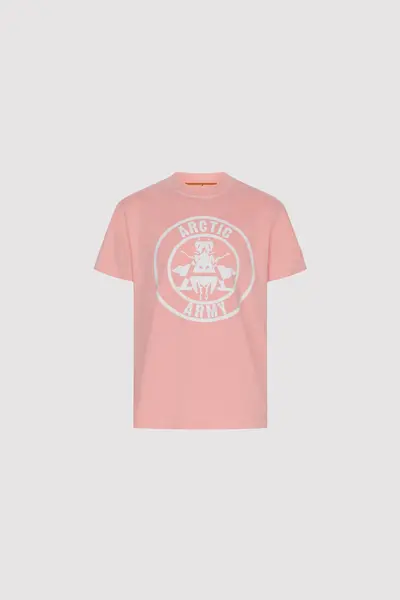 image of Arctic Army Kids Logo T-Shirt Pink / 4 Years