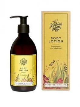 image of The Handmade Soap Company Lemongrass & Cedarwood Body Lotion