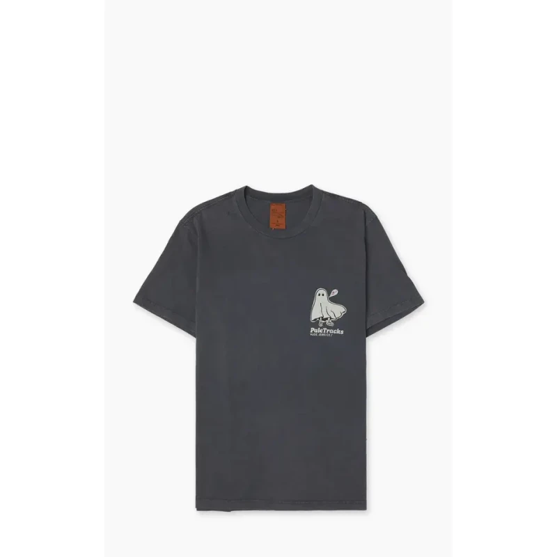 Image of Nudie Jeans T-Shirt Nudie Jeans Roy Pale Tracks Gris Unisex S