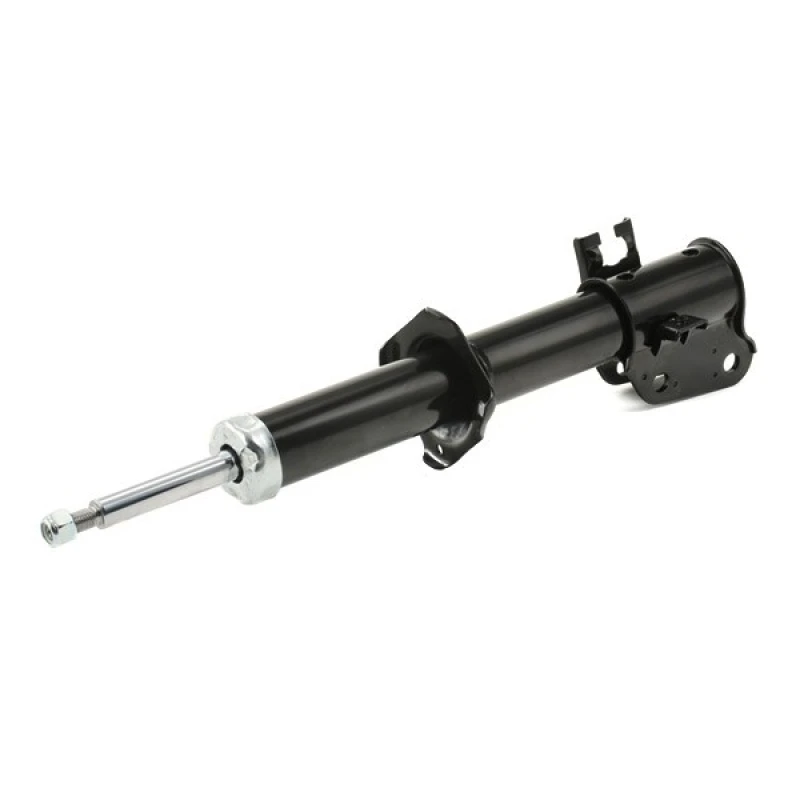 Image of RIDEX 854S0653 Shock absorber Front Axle Left, Gas Pressure, Suspension Strut, Bottom Clamp Shock Absorber (854)