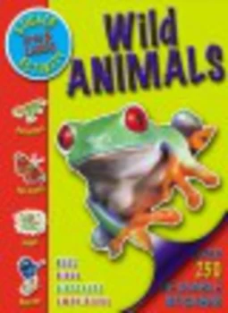 Image of Little and Large Sticker Activity - Wild Animals by Belinda Gallagher Book