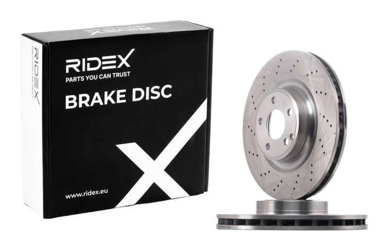 Image of Brake disc RIDEX 82B1724