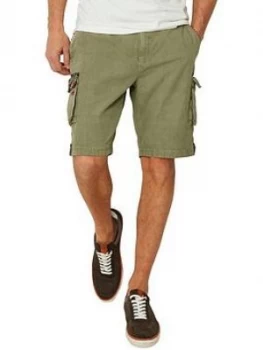 image of Joe Browns Joe Browns Happy Days Shorts, Khaki, Size 30, Men