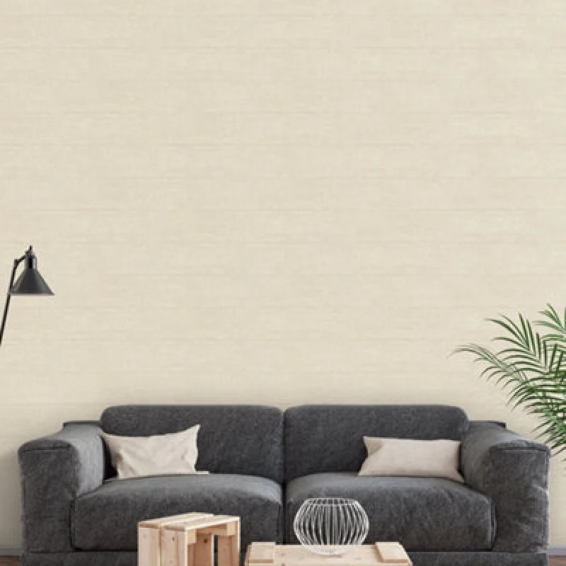 Image of Galerie Nostalgie Cream Concrete Smooth Wallpaper